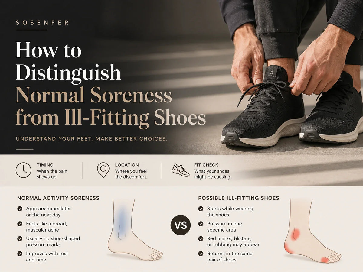 How to Distinguish Normal Soreness from Ill-Fitting Shoes