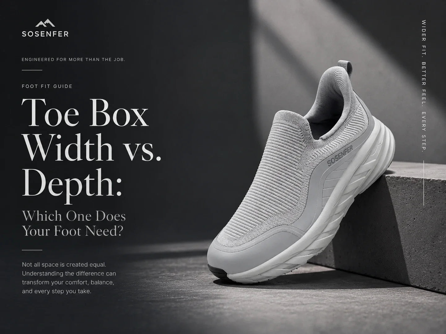 Toe Box Width vs. Depth: Which One Does Your Foot Need?