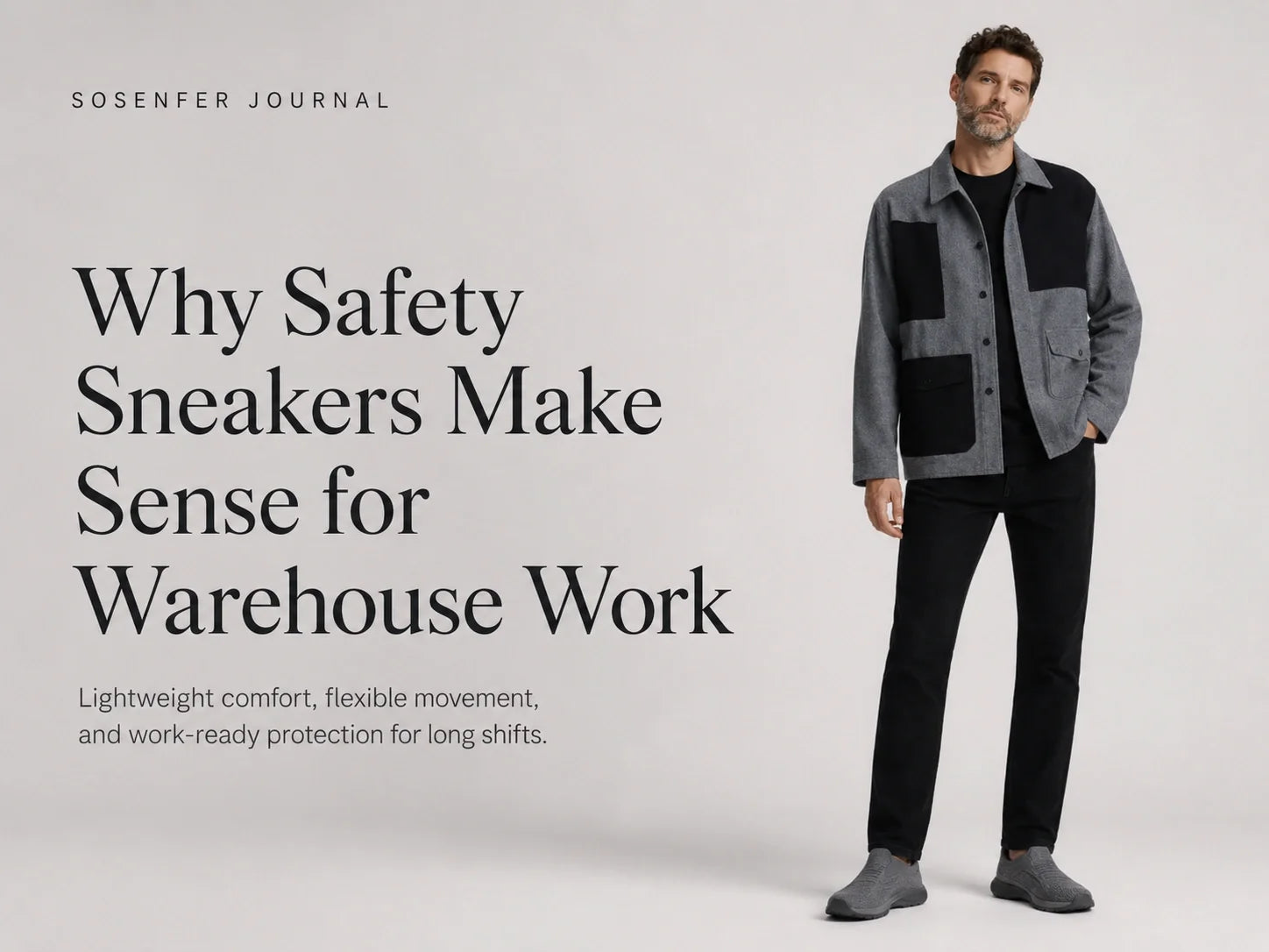 Why Safety Sneakers Make Sense for Warehouse Work