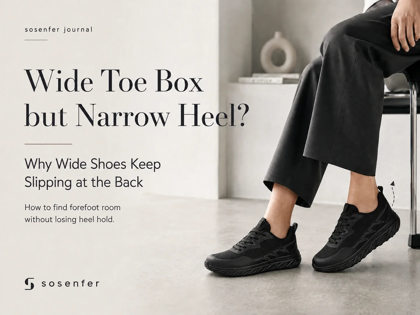 Wide Toe Box but Narrow Heel? Why Wide Shoes Keep Slipping at the Back