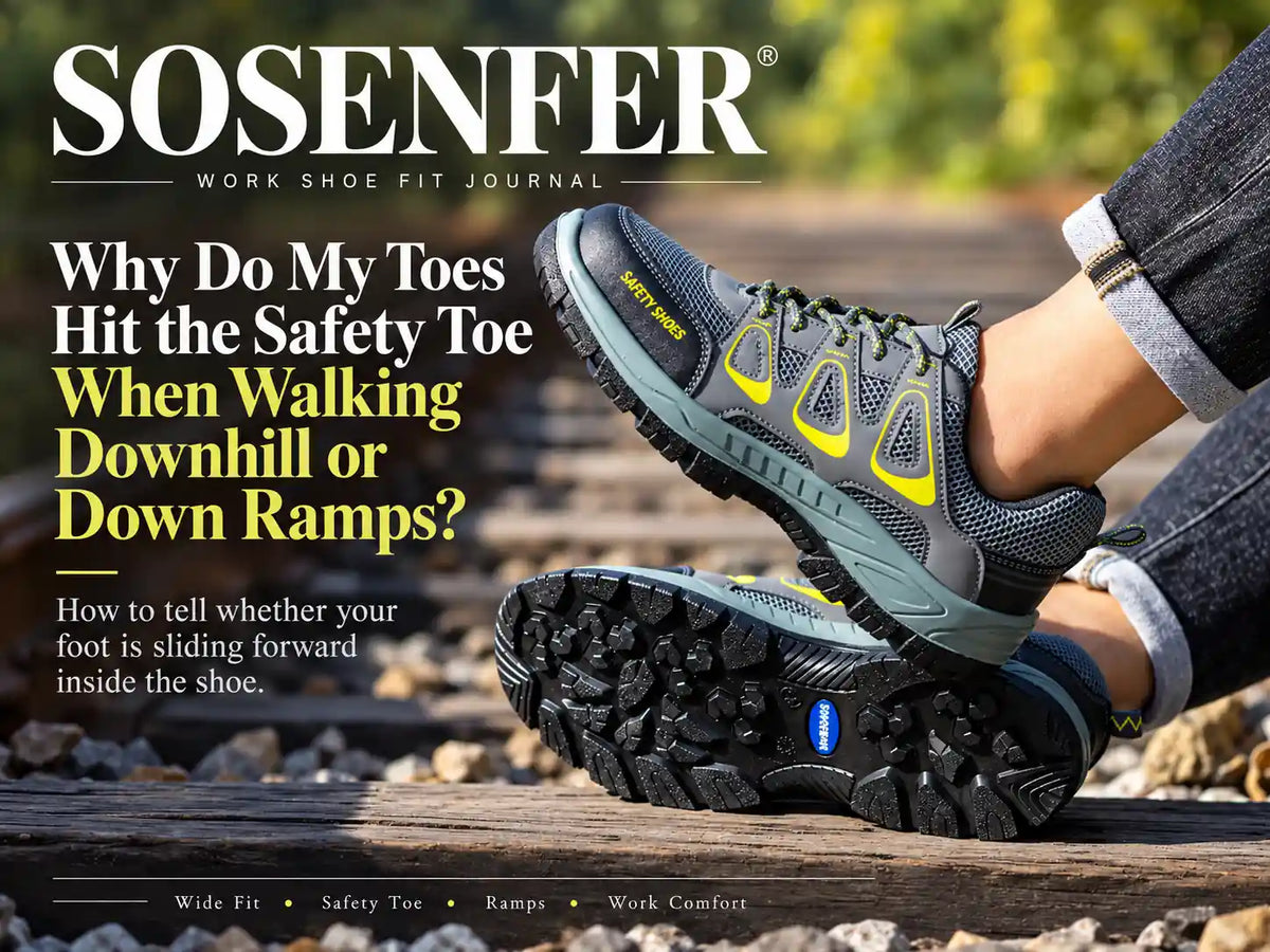 Why Do My Toes Hit the Safety Toe Walking Downhill?