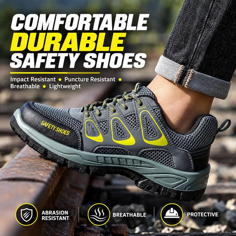 RidgeMesh 2E Steel Toe Safety Shoes