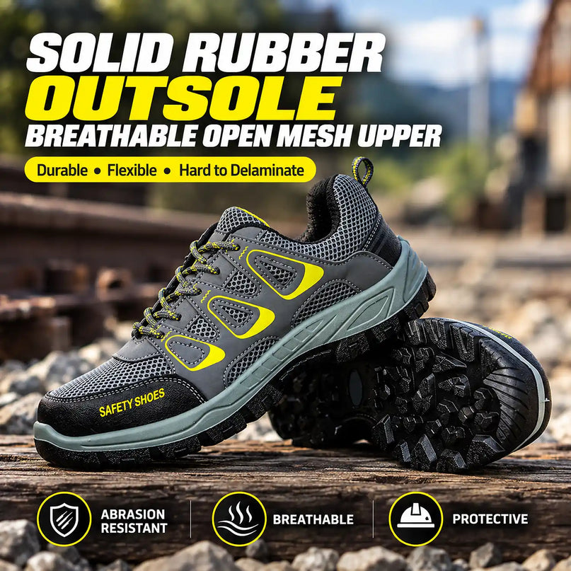 RidgeMesh 2E Steel Toe Safety Shoes