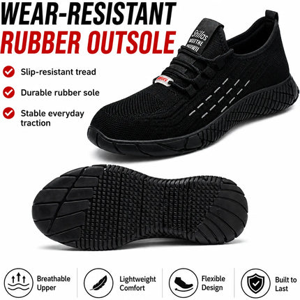 AeroWeave Lightweight Wide Toe Safety Shoes