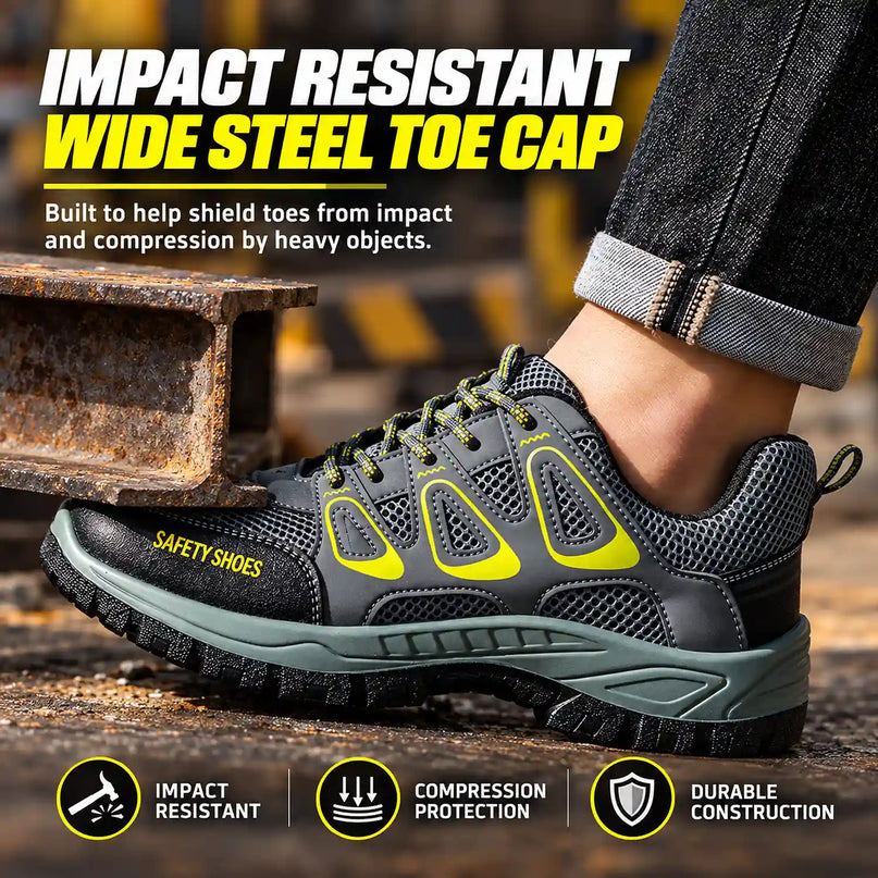 RidgeMesh 2E Steel Toe Safety Shoes