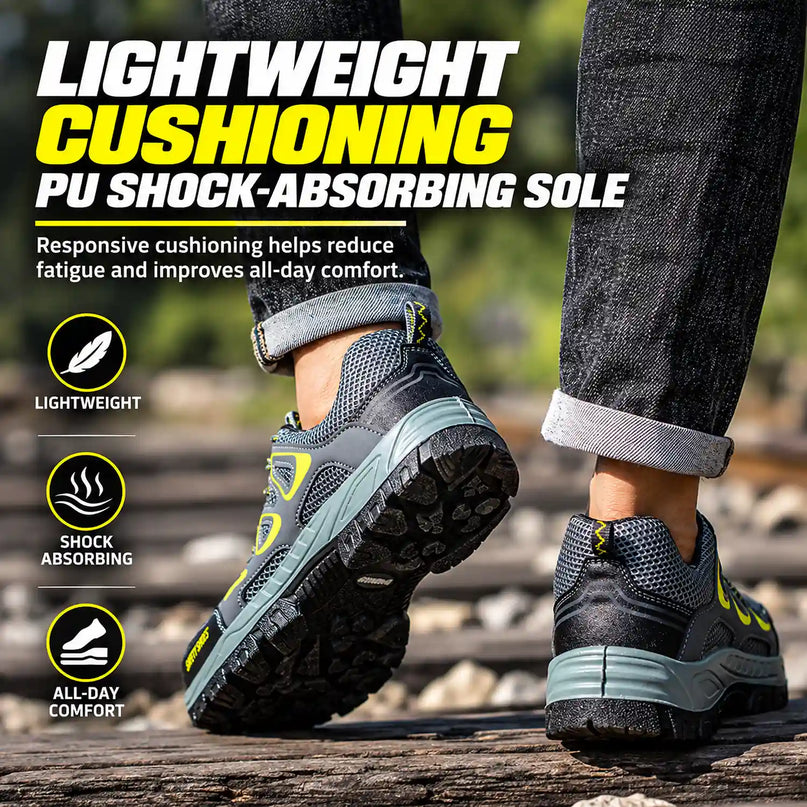 RidgeMesh 2E Steel Toe Safety Shoes