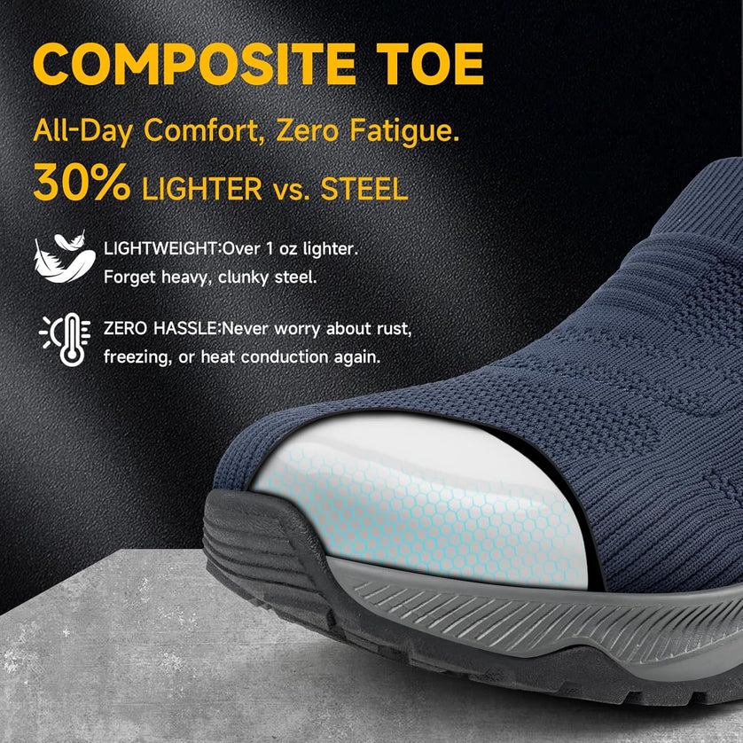 ApexWide Composite Wide Toe Box Safety Shoes