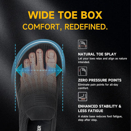 Men's ApexWide Black Composite