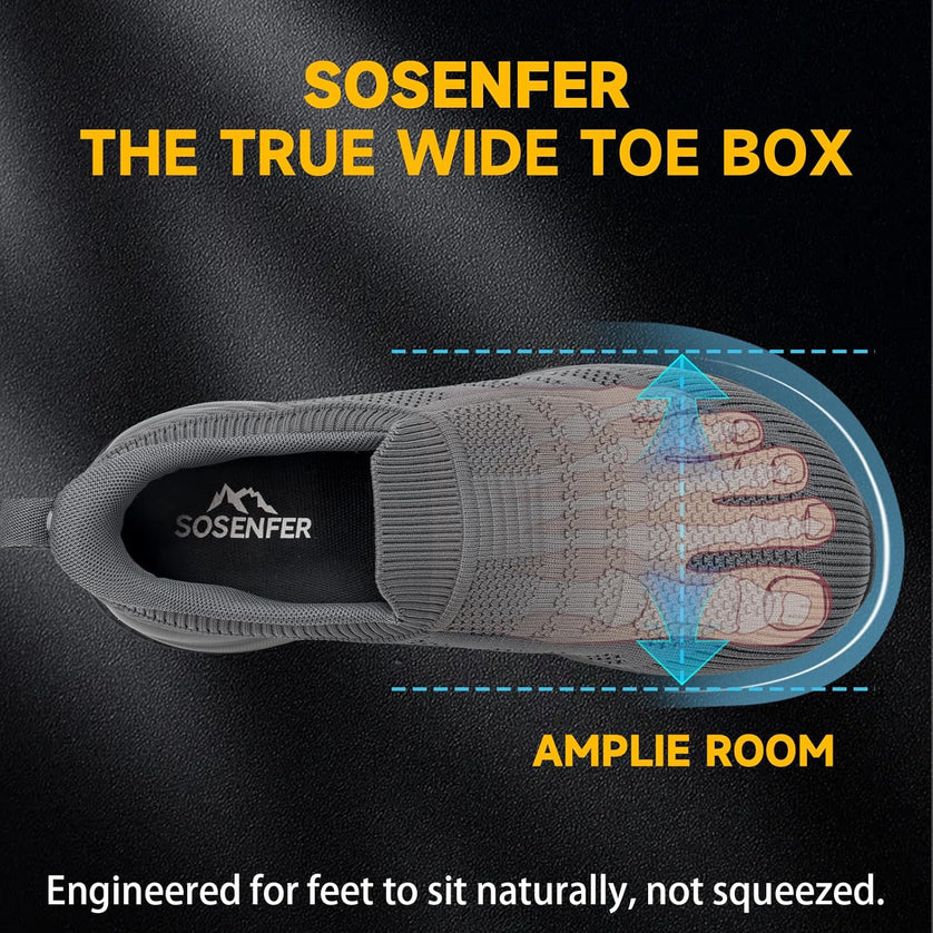 ApexWide Gray Composite Wide Toe Box Safety Shoes