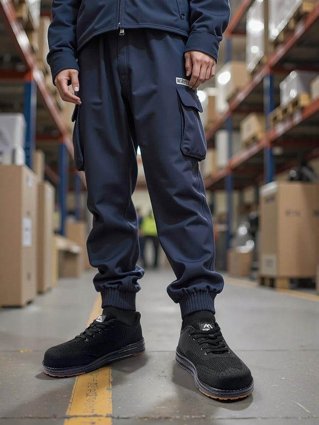 Men's FussMoshe 1913 Black Composite Safety Sneaker