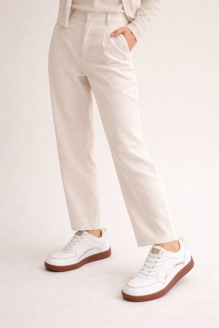 Baskets rétro à coupe large pour femme WideStride
