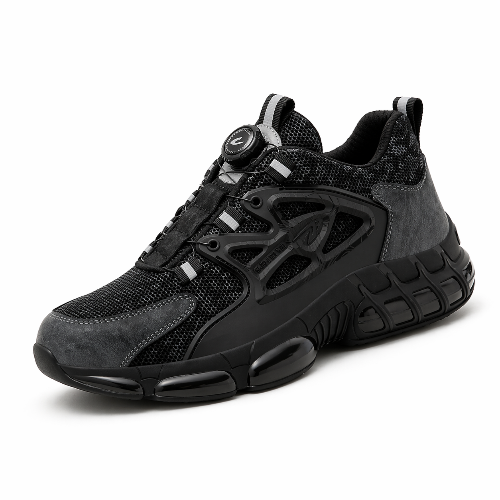 Titan Black Rotabuckle Safety Shoes