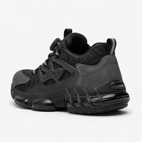 Titan Black Rotabuckle Safety Shoes