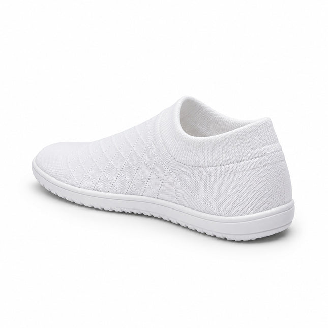 Chaussures pieds nus SolaWeave blanches à bout large