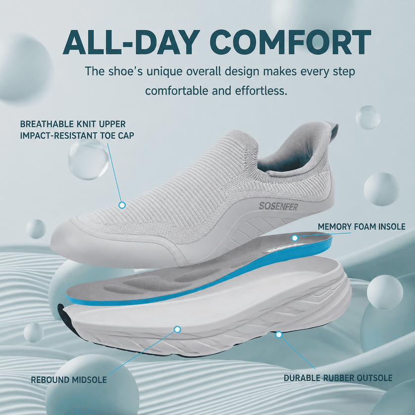 CloudStride 4E handsfree wandelschoenen