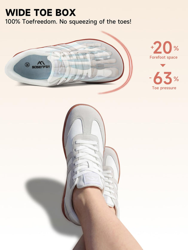 Emery Wide Toe Barefoot Sneaker
