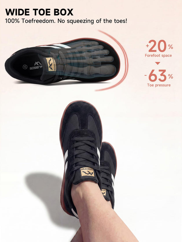 Tate Wide Toe Barefoot Sneaker