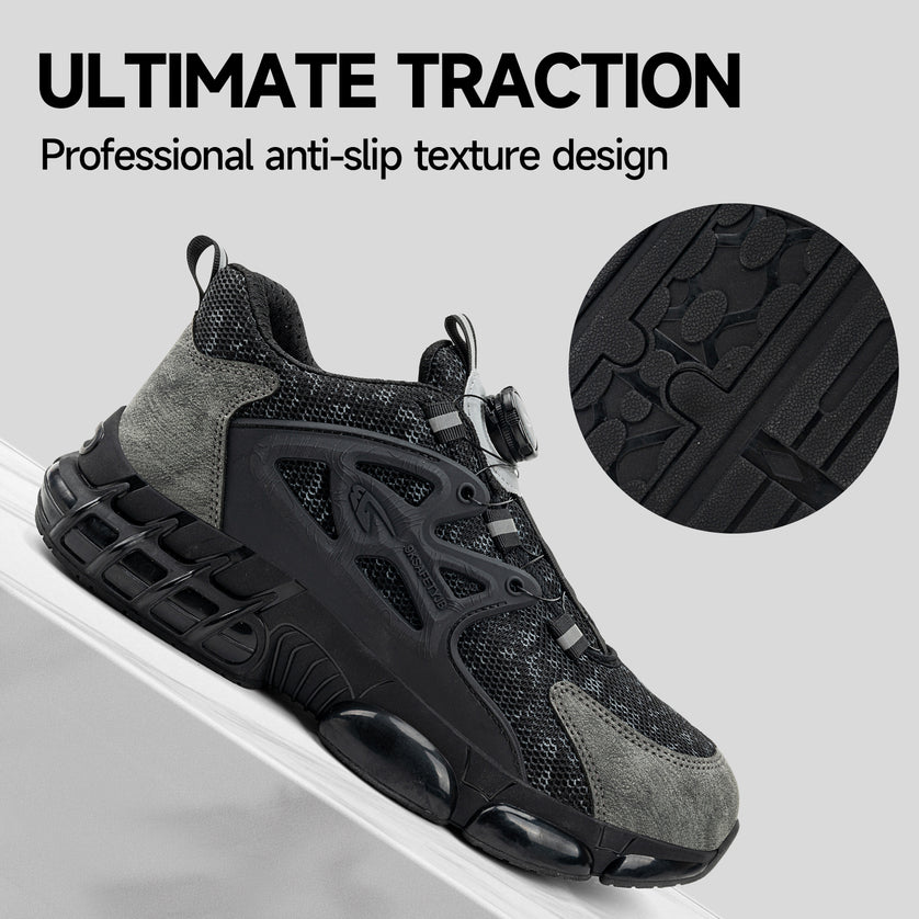 Indestructible Rotabuckle Safety Shoes