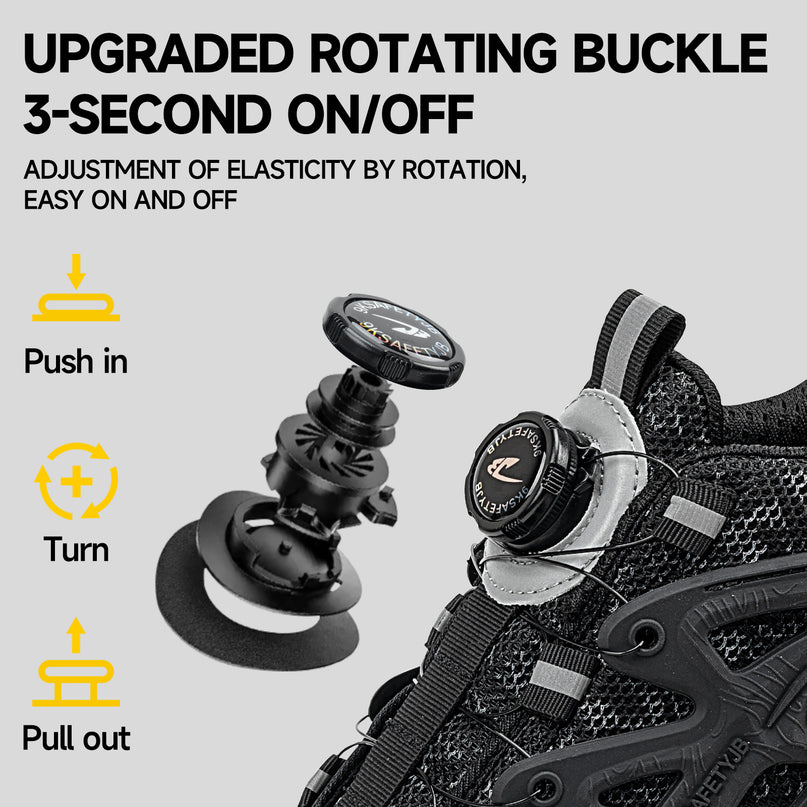 Chaussures de sécurité indestructibles Rotabuckle