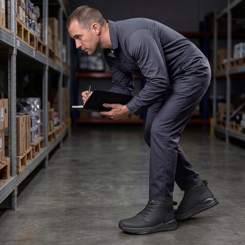 Mason Waterproof Mid Work Shoe