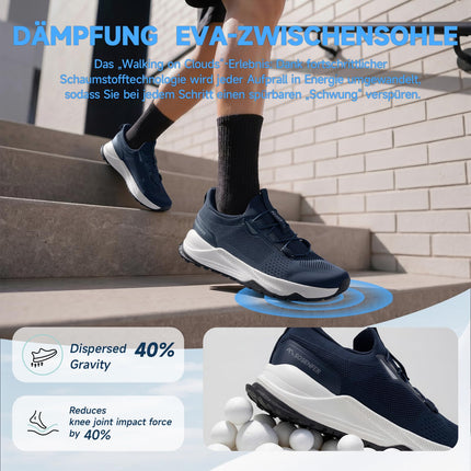 GlideTrail Wide Slip-On Walking Shoes