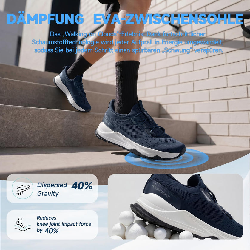 GlideTrail Wide Slip-On Walking Shoes