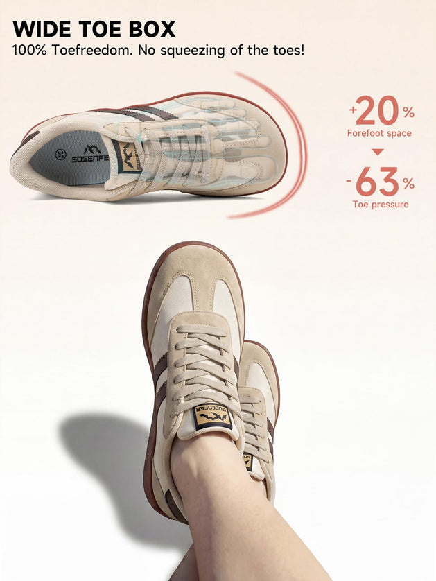 Wren Wide Toe Barefoot Sneaker