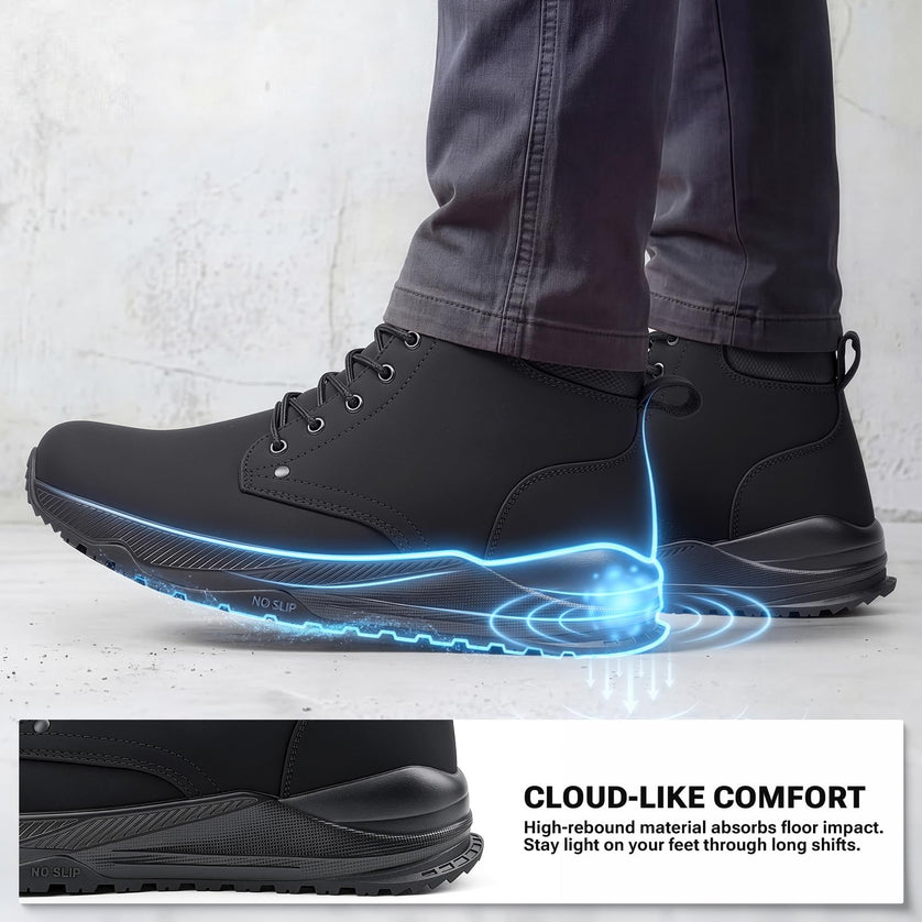 Mason Waterproof Mid Work Shoe
