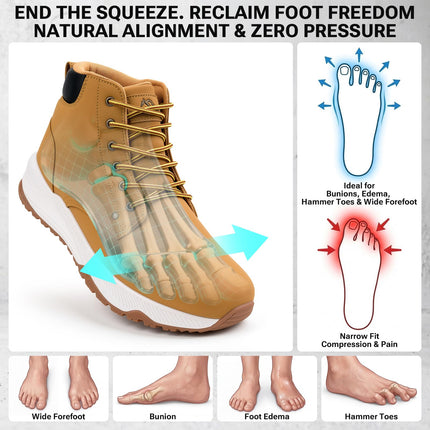 AtlasWide Mid Waterproof Work Shoe