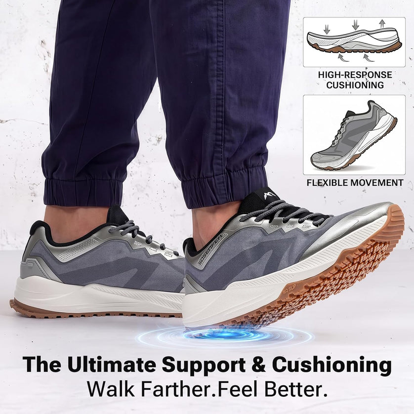 StoneTrack Wide Toe Box Walking Shoes
