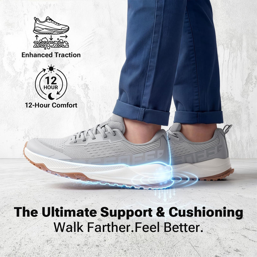 VeloStride Wide Toe Box Walking Shoes