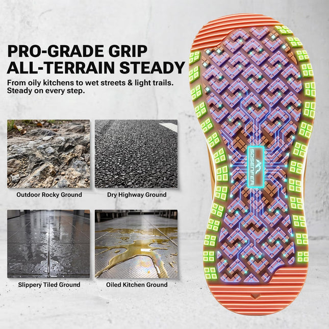 AtlasWide Mid Waterproof Work Shoe