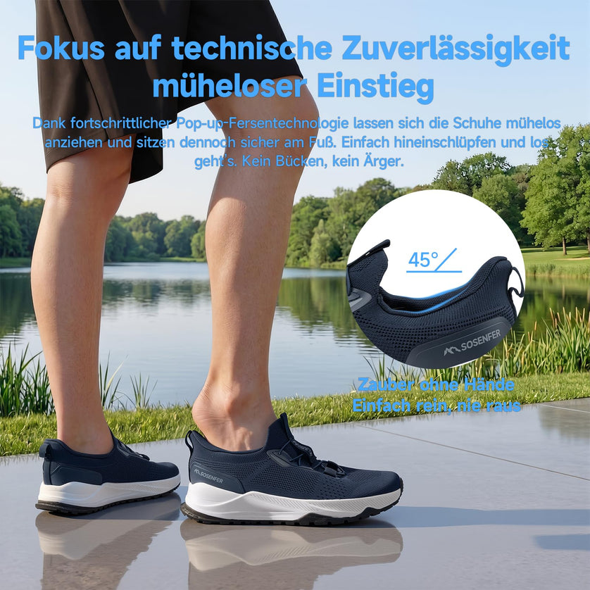 GlideTrail Wide Slip-On Walking Shoes