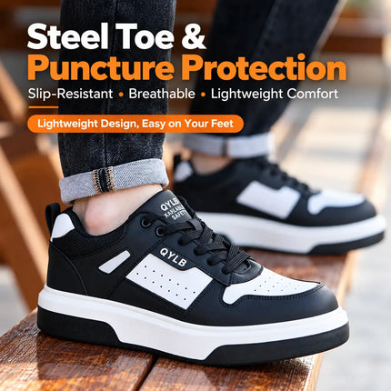 UrbanGuard Lightweight Steel Toe Safety Sneakers