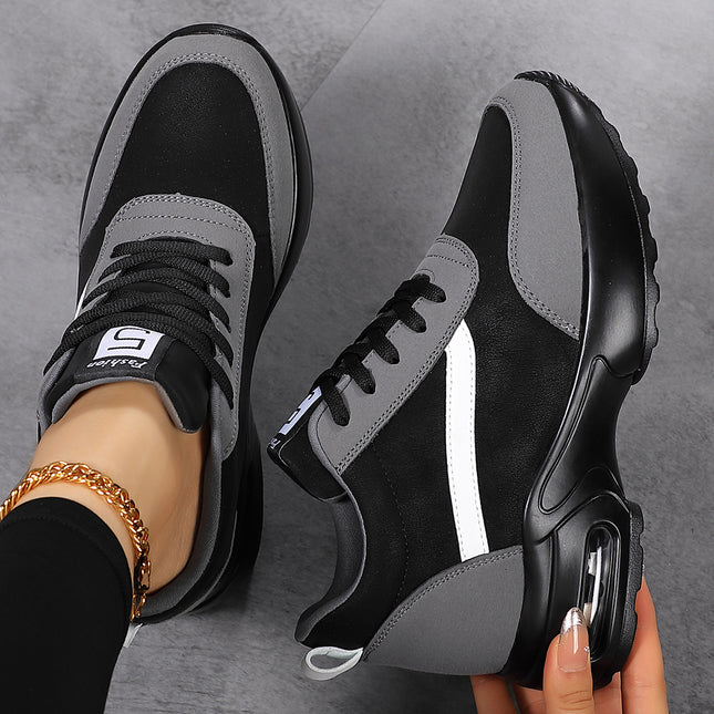 Height Increasing White Casual Shoes