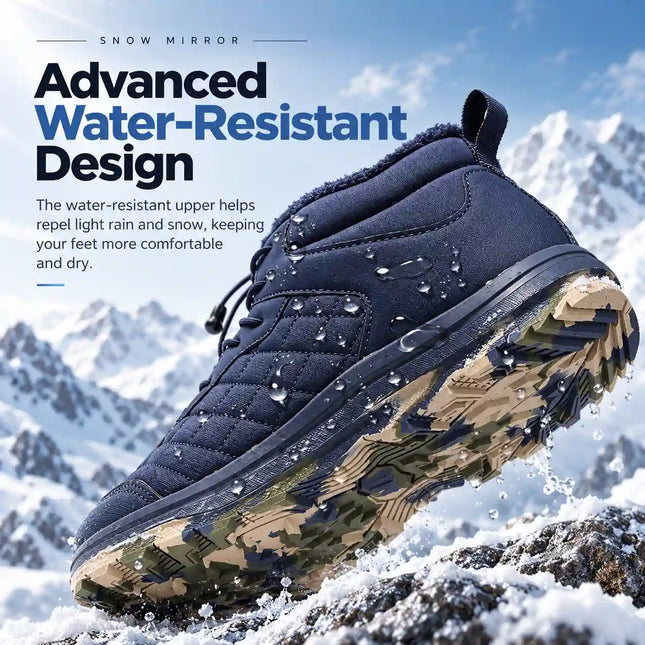 AlpineRoam Wide Toe Winter Hiking Boots
