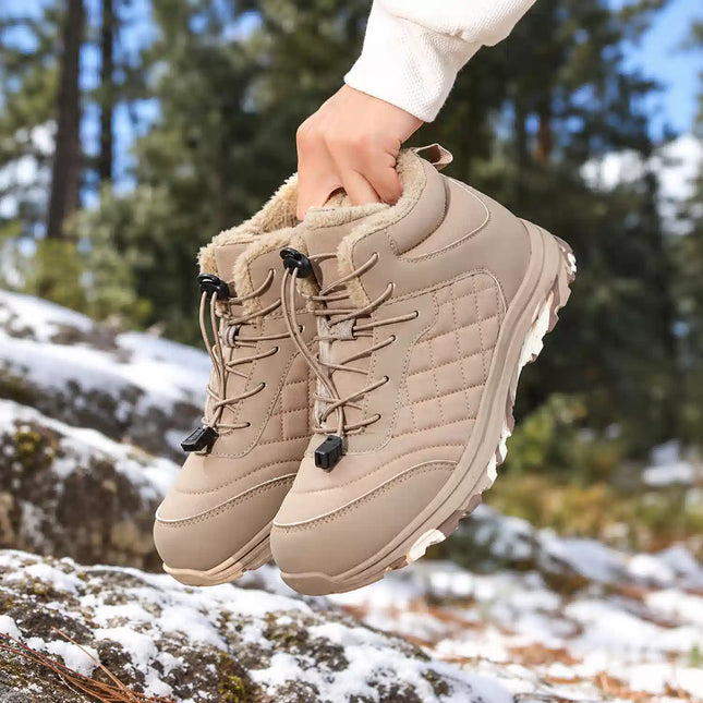 AlpineRoam Wide Toe Winter Hiking Boots