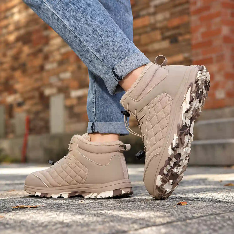 AlpineRoam Wide Toe Winter Hiking Boots