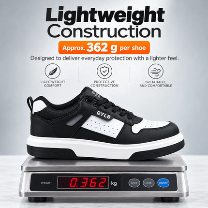 UrbanGuard Lightweight Steel Toe Safety Sneakers