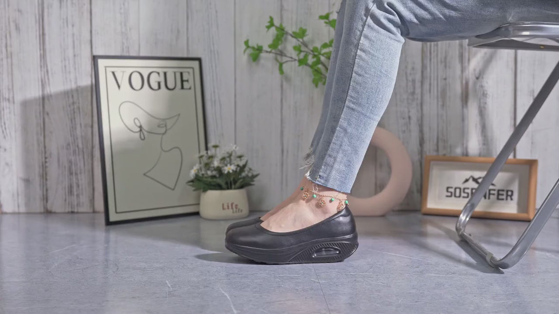 Chaussures plates à plateforme pour femme Marlowe