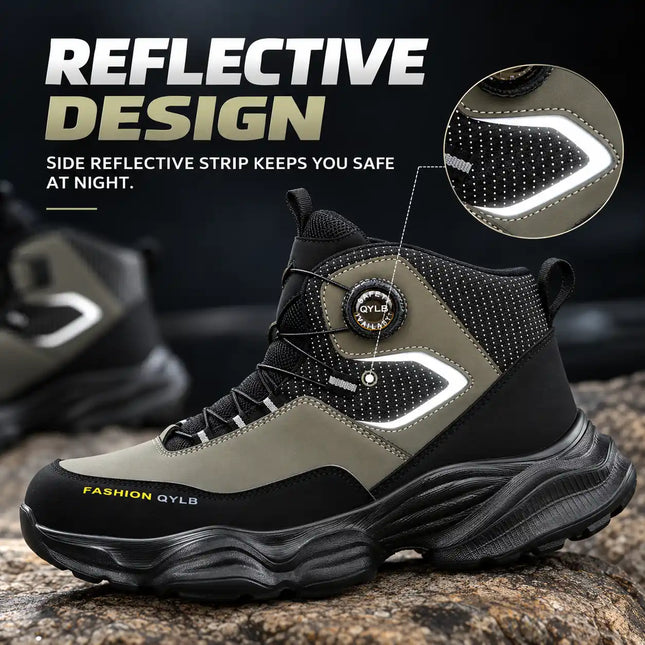 TorqueGuard Dial Steel Toe Work Boots