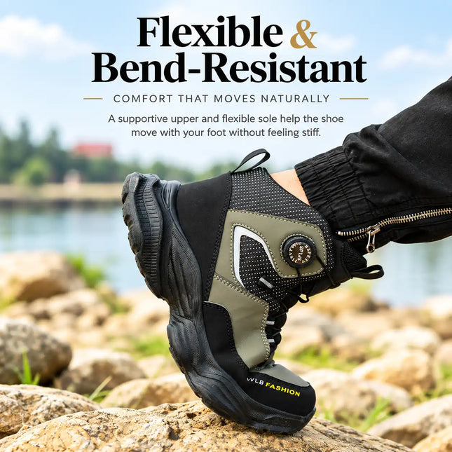 TorqueGuard Dial Steel Toe Work Boots