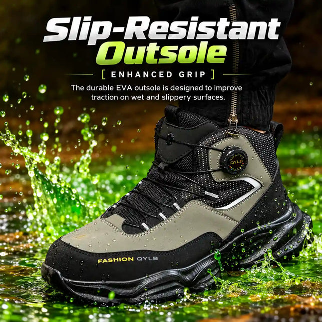 TorqueGuard Dial Steel Toe Work Boots