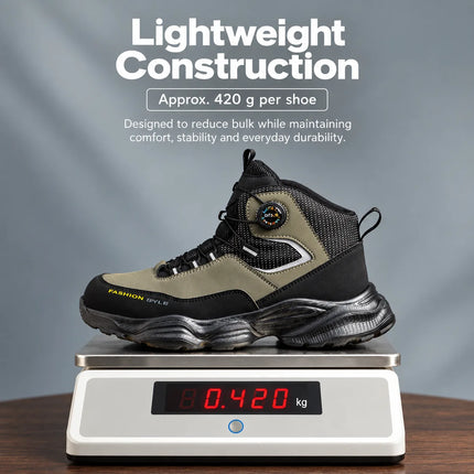 TorqueGuard Dial Steel Toe Work Boots