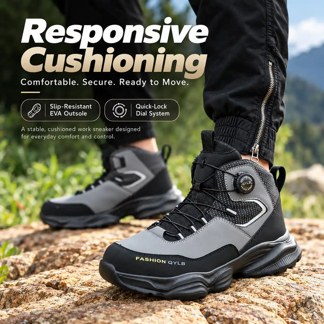 TorqueGuard Dial Steel Toe Work Boots